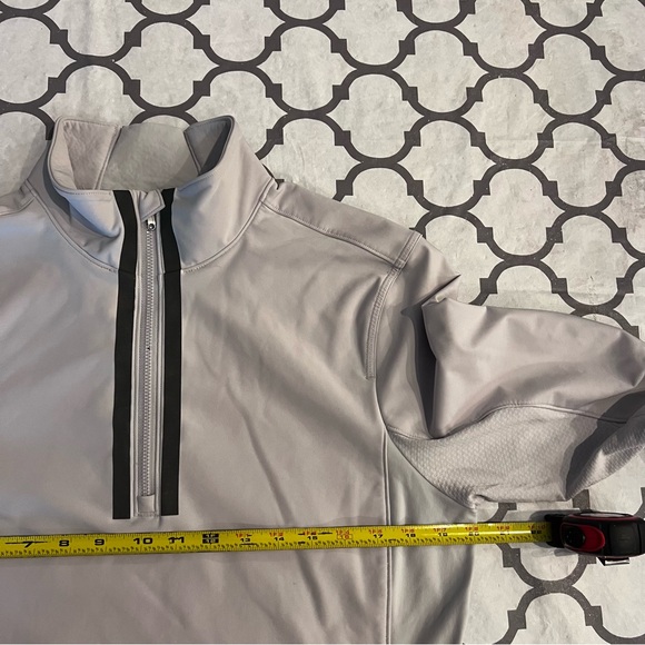 Lululemon Chillstop 1/2 Zip Tech Fleece Softshell Sweater Mens Medium - Picture 10 of 14